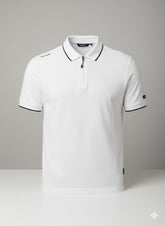 HKT ZIP POLO T-SHIRT